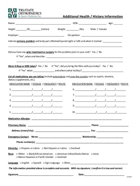 Fillable Online Medical Examination Report Form FMCSA Fax Email Print