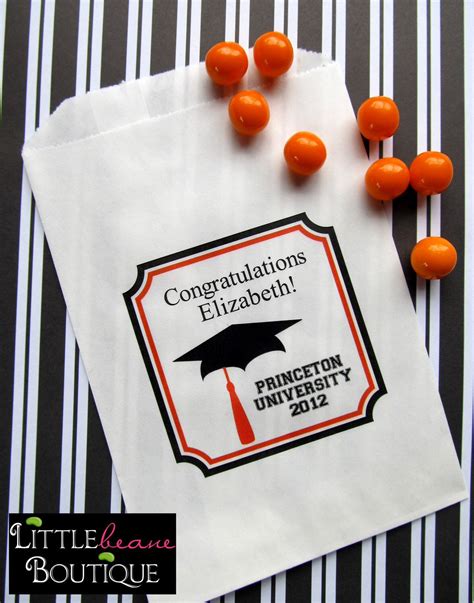 Graduation Candy Bags Graduation Party Graduation Favor Bags