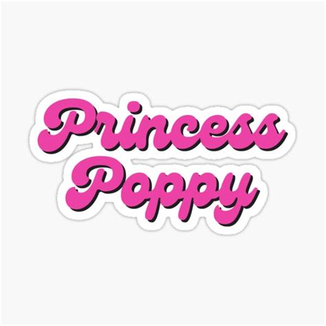 Princess Poppy Drag Queen Sticker For Sale By Lailaamira Redbubble