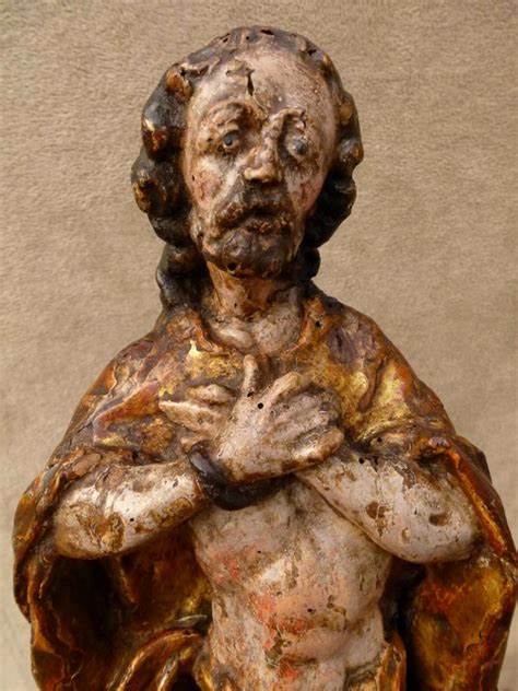 Sculpture Christ Ecce Homo Baroque Bois Xviiie Catawiki