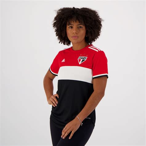 Camisa Adidas São Paulo III 2021 Feminina FutFanatics