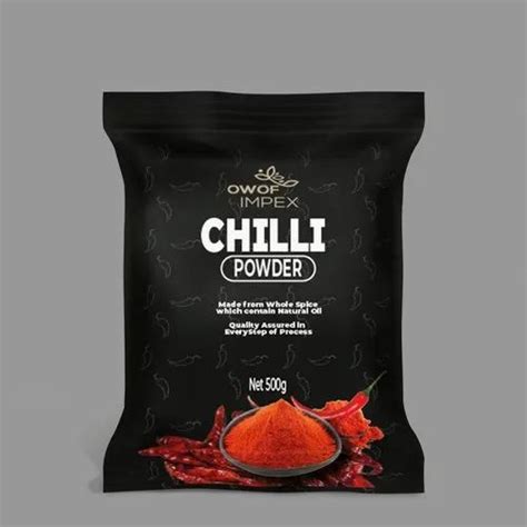 500g Chilli Powder Packets At ₹ 100packet In Mahesana Id 23546480130