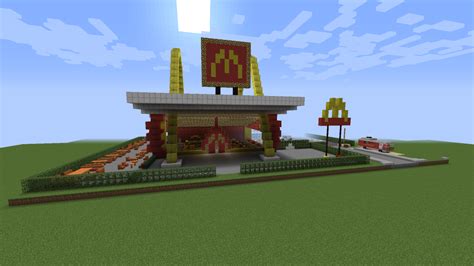 MCDonalds [MAP+SCHEMATIC] Minecraft Map