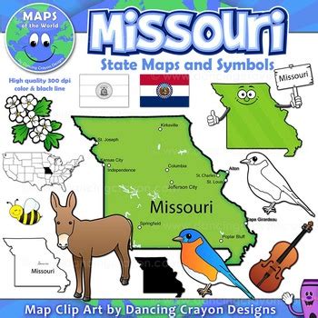 State Of Missouri Symbols