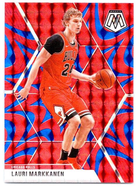 Panini Mosaic Prizm Lauri Markkanen Chicago Bulls Ebay