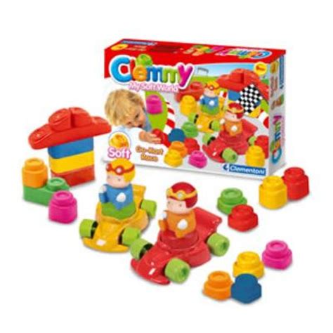 Clemmy Soft Block Go Kart Race Clementoni Babyonline Hk