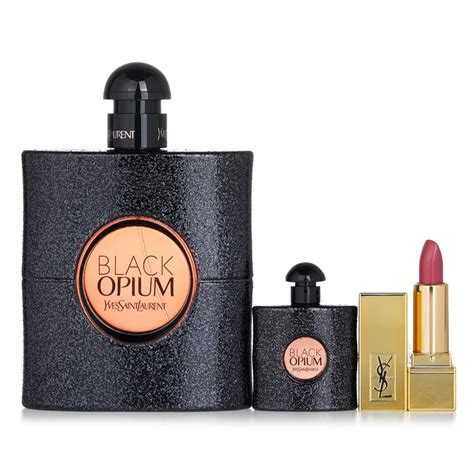 Yves Saint Laurent Black Opium Eau De Parfum Gift Set 3pcs F