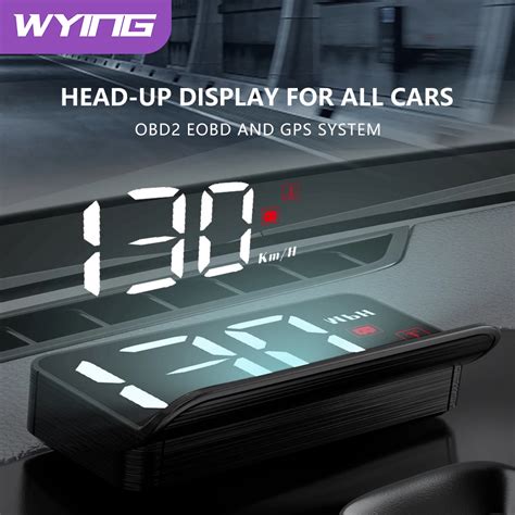 Wying M Auto Obd Gps Head Up Display Elektronika Samochodowa Hud