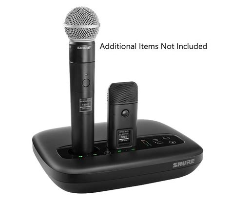 Shure MXW neXt 2 MXWAPXD2 2-Channel Base Unit, includes Access Point ...