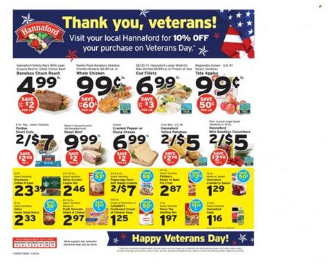 Hannaford ME Weekly Ad Flyer Specials November 5 To November 11 2023