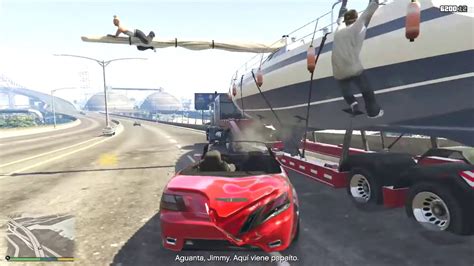 Grand Theft Auto Misi N Michael Nos Roban El Yate Gameplay Youtube