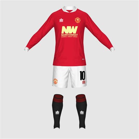 Man Utd Retro Admiral Fifa Kit Creator Showcase