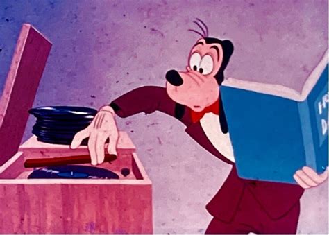 Goofy How To Dance Walt Disney Animation 35mm Publicity Slide Record