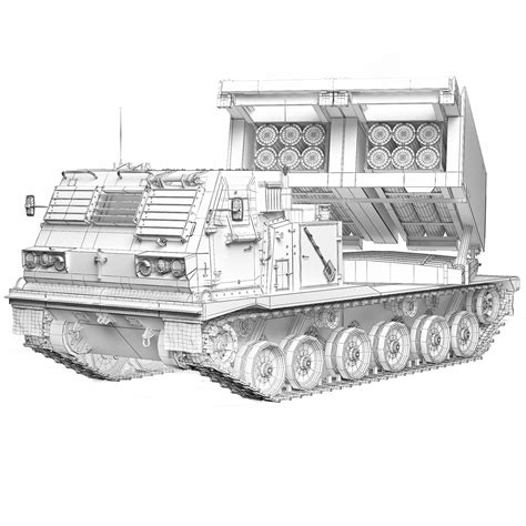 Mlrs M270 A1 1998 3d Model Cgtrader