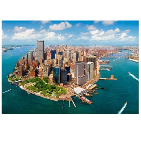 Puzzle Pi Ces New York Vue Du Ciel Puzzle Castorland Rue Des