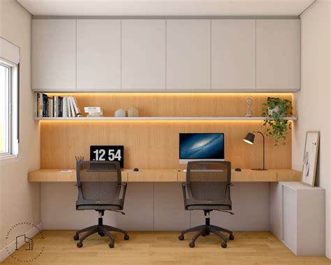 Home Office Planejado Pequeno - Home office | Escritórios domésticos pequenos, Pequeno escritório em ...