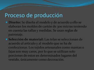 Elaboración de prendas de vestir PPT