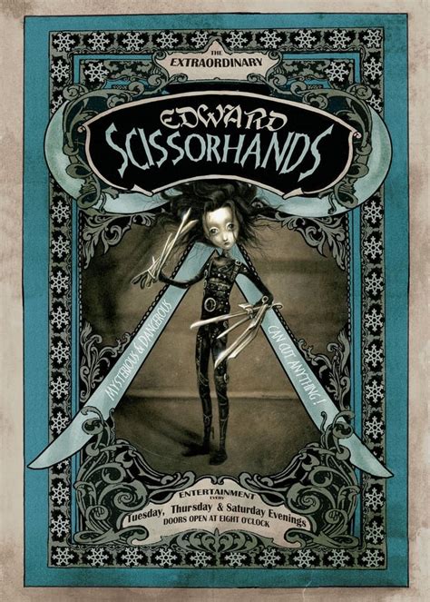 Edward Scissorhands 2, the poster / BENJAMIN LACOMBE