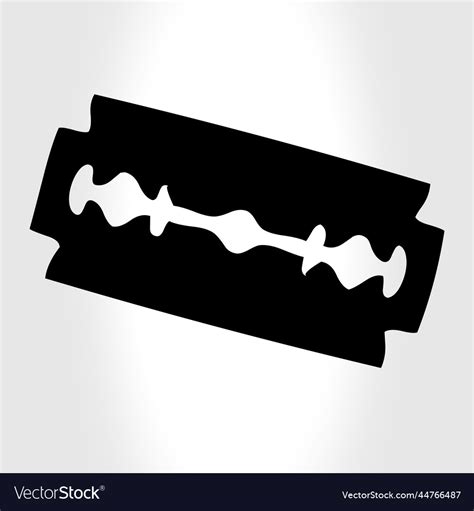 Razor blade Royalty Free Vector Image - VectorStock