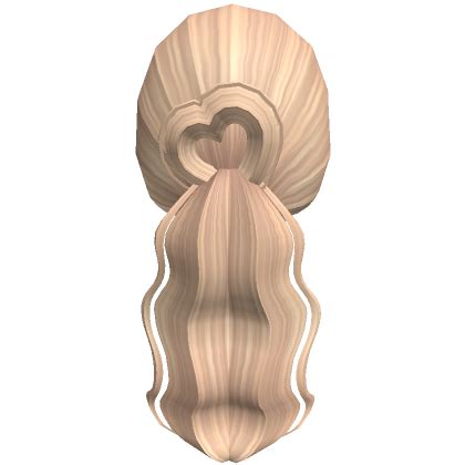 Pixie Heartily Low Ponytail Blonde Roblox Item Rolimon S