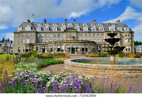 Gleneagles Hotel Luxury Spa Retreat International Stock Photo (Edit Now ...