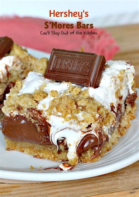 Hershey’s S’Mores Bars | Recipe | Hershey recipes, S'mores bar, Baking