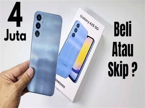 Samsung Galaxy A25 5G Resmi Rilis Di Indonesia Dengan Harga Terjangkau