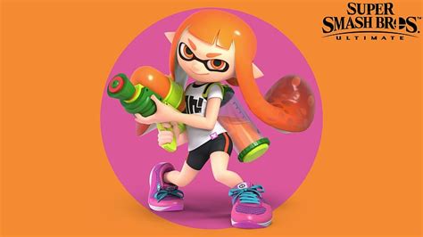 Video Game Super Smash Bros Super Smash Bros Ultimate Inkling