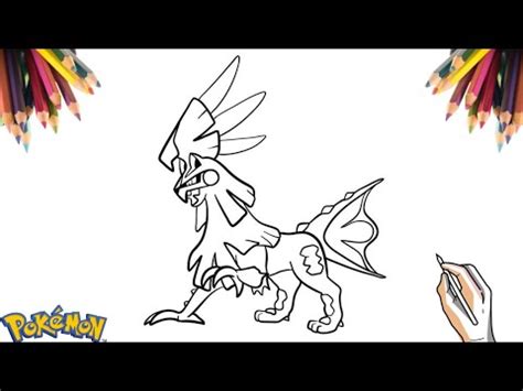 COMO DESENHAR O POKÉMON SILVALLY HOW TO DRAW POKÉMON SILVALLY YouTube