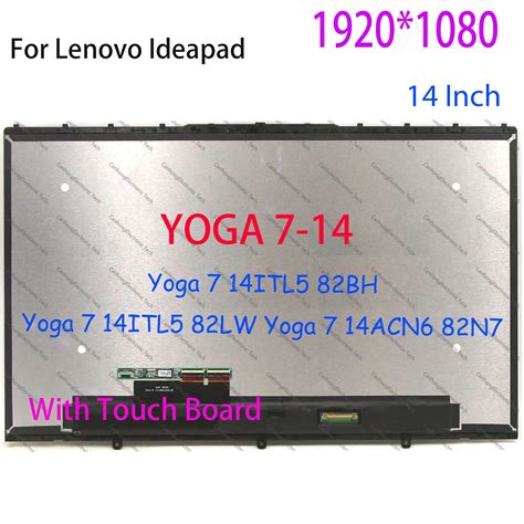 14 Inches FHD For Lenovo Yoga 7 14ITL5 82BH 82LW LCD Display Touch