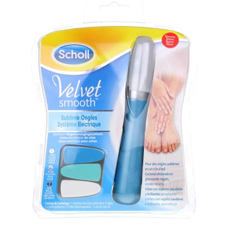 Scholl Velvet Smooth Sublime Ongles Kit Soin Tapes