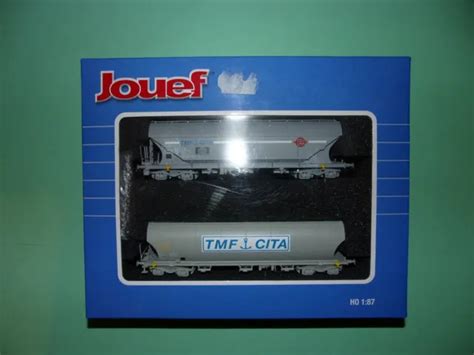 JOUEF COFFRET 2 wagons céréaliers TMF CITA HJ6070 NEUF EUR 100 00