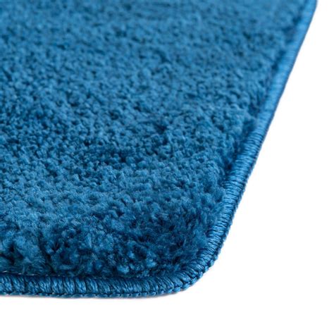 Ocean Blue 1 8 X 2 7 Bano Everyday Bath Mat Rug