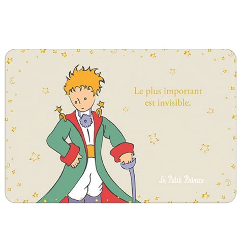 Postal Kiub El Principito En Traje De Gala Con Las Estrellas 15x10cm