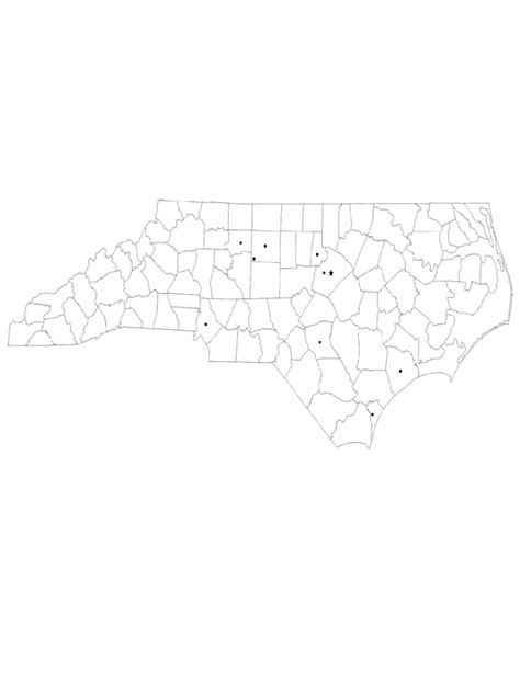 North Carolina Map Template 8 Free Templates In Pdf Word Excel Download