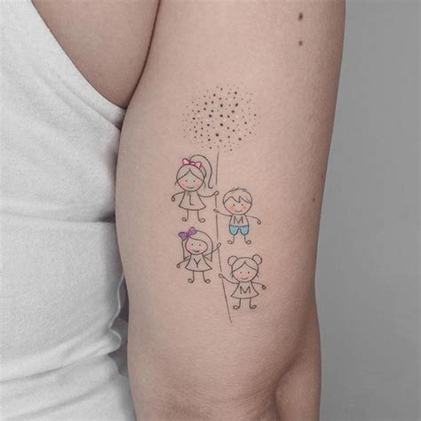 Tatuajes De Familia S Mbolos Peque Os Minimalistas