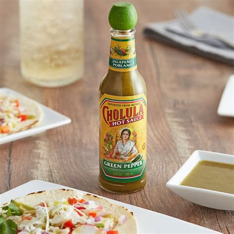 Cholula Green Pepper Hot Sauce Fl Oz