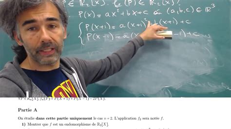 5 Exercice n1 Endomorphisme Prépa HEC ECE ECS Maths Sup YouTube