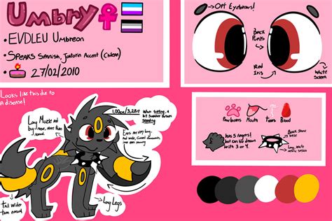 Umbry's reference sheet 2023 by UmbryWasHere on DeviantArt