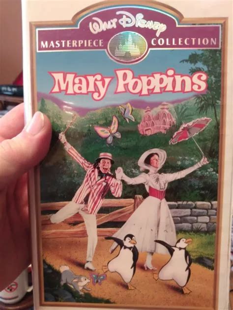 Mary Poppins Walt Disney Masterpiece Collection Vhs Eur Picclick Fr