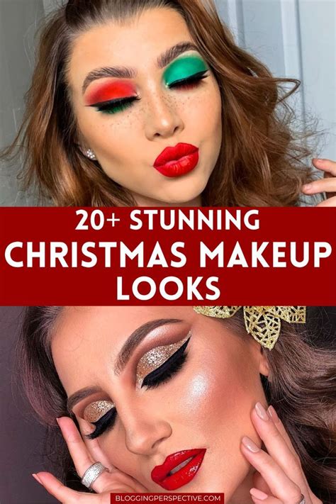 20 Cute Christmas Makeup Looks Christmas Makeup Look Christmas Eye