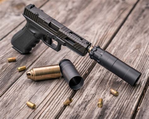 RUGGED OBSIDIAN 9 MODULAR 9MM SUPPRESSOR INCLUDES 1 2X28 PISTON