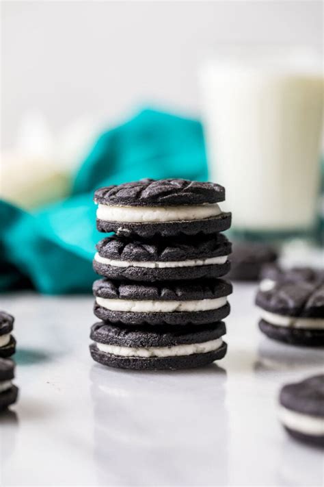 Homemade Oreo Cookie Recipe Sugar Spun Run