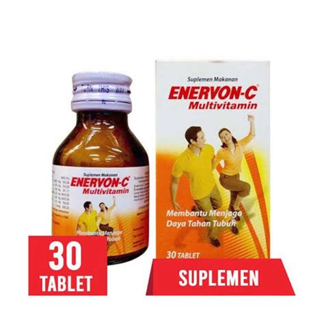 Jual Enervon C 30 Kapsul Multivitamin Shopee Indonesia