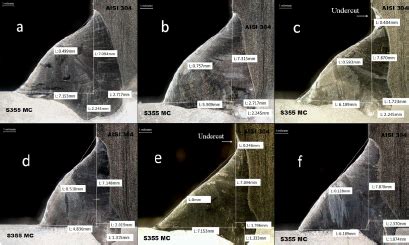 Macrostructure Of Weld Cross Section After Etching A 16 54 B