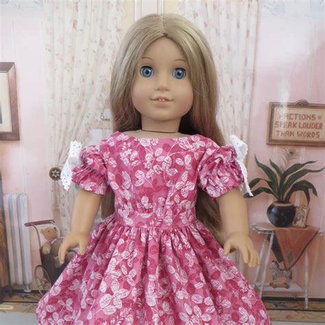 American Girl 1850s Dress Etsy