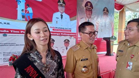 Tahun Pimpin Minut Joune Ganda Turunkan Angka Stunting Hingga