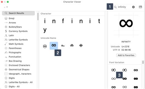 How to Type Infinity Symbol in Windows and Mac? – WebNots