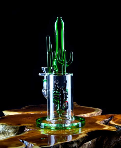 Scorpion Bong With Cactus Mouthpiece 10 • Stoners Rotation