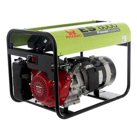 Generador Pramac SERIE ES8000 ES GASOLINA Motor HONDA GX